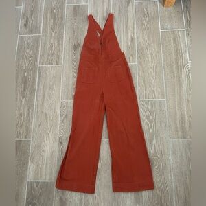 Rust Orange Overalls